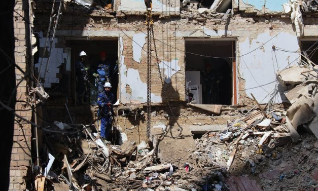 基輔遭襲至少58人死傷 歐盟駐基輔代表處大樓受損