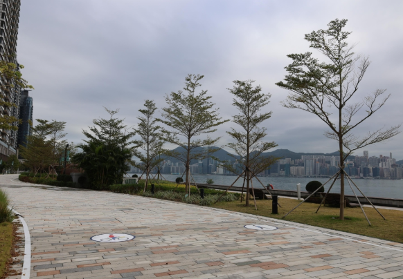 香港開放啟德共融通道新段　市民可飽覽維港美景