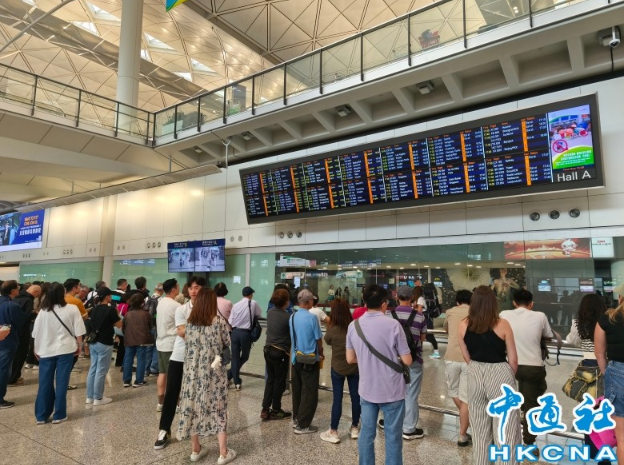 香港機場去年接待6100萬旅客按年升15%