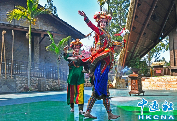 南投縣2026年的“九族櫻花季”正式登場