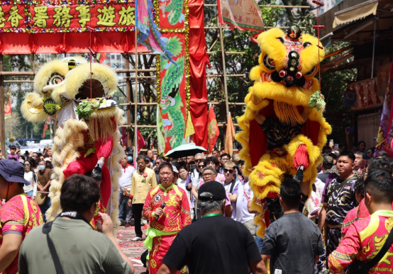 香港鴨脷洲舉行洪聖傳統文化節