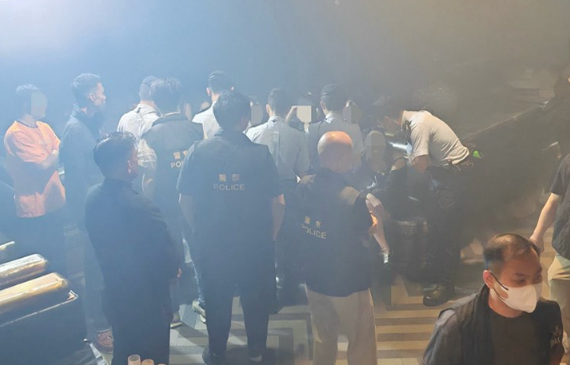 香港警方一連三日全港反黑拘116人